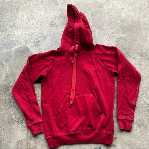 Isabel Marant Tops - Isabel Marant Etoile Red Knit Hoodie